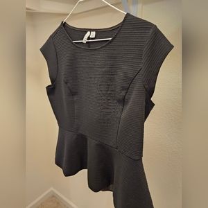 Women's Black Blouse, size Large